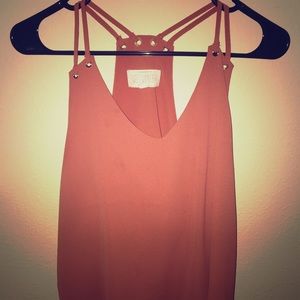 Orange Tank Top